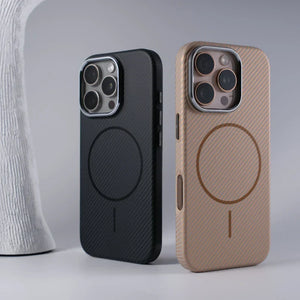 Alloy Lens Carbon Fibre Texture MagSafe Phone