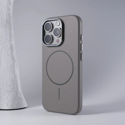 Alloy Lens Carbon Fibre Texture MagSafe Phone